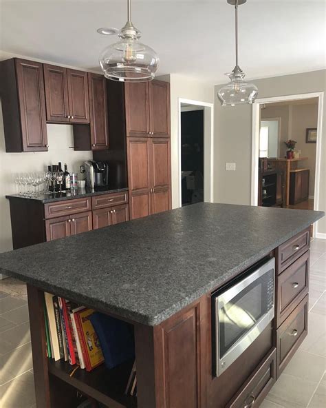 Grey Granite Kitchen Countertops