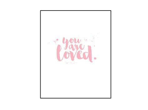 Free Printable You Are Loved Owlet