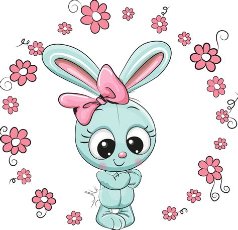Download Pictures Of Cartoon Rabbits Cute Pink Rabbit Cartoon On Itlcat