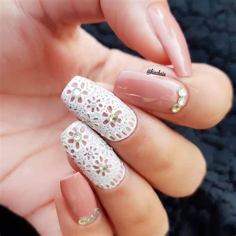 Unhas Decoradas Para Noivas De 90 Fotos Para Se Inspirar Nati