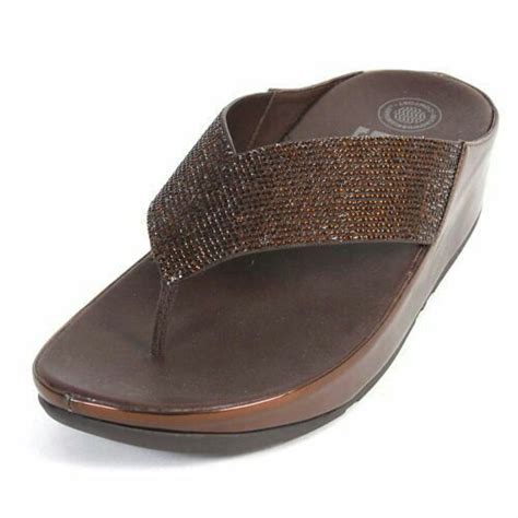 Pin On Fitflop Crystall Toe Thong Sandals