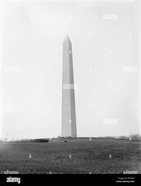 Washington Monument Washington Dc Usa Circa 1905 Stock Photo Alamy