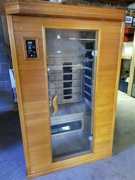Lux 2 Person Infrared Sauna With Carbon Heater Heatwave For Sale From