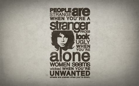 Simple Background Jim Morrison The Doors Music People Are Strange
