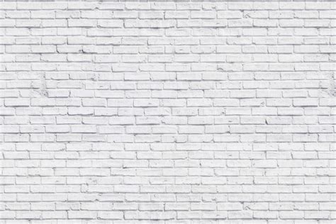 Clean White Brick Wallpaper Mural Hovia Uk White Brick White Brick