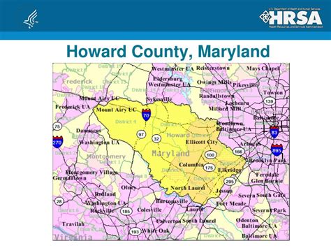 Howard County Maryland Zip Code Map