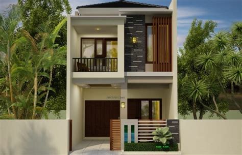 Desain Rumah Dua Lantai Minimalis Homecare24