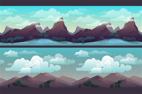 Free Horizontal 2d Game Backgrounds