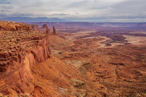 Spectacular Landscapes Of Canyonlands National Park In Utah Usa Stock
