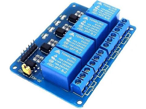 Relay Module 4 Channels 5v 10a Opto Isolated 99tech