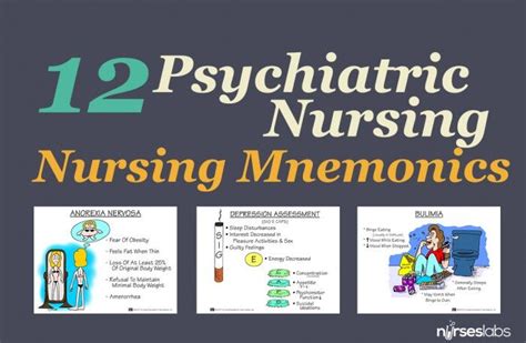 psychosocial mnemonics and tips nurseslabs nursing mnemonics psychiatric nurse practitioner