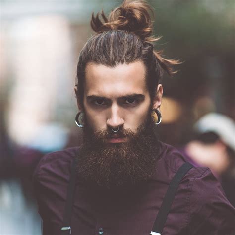 cool men s hairstyles with beards