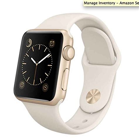 It looks like apple did away from the. Apple Watch Sport 38mm with White Band and Gold Case ...