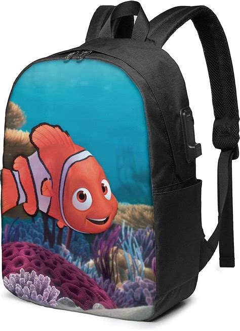 Finding Nemo Usb Backpack 17 In Large Laptop Backpack For Men Women