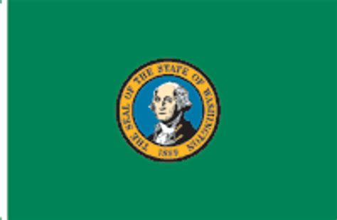 Washington State Flag 3x5 Uncommon Usa