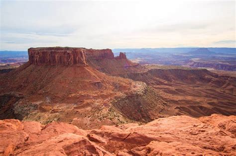 Hiking Grand View Point Trail At Canyonlands National Park