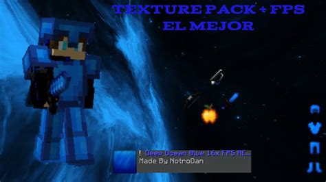Best Blue 16x Pvp Pack 18x El Mejor Texture Pack Azul Sube Fps🤯 Pvp