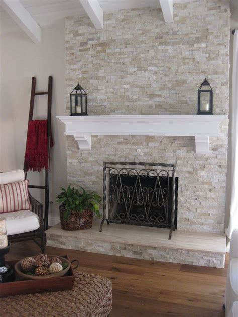 25 Painted Brick Fireplaces In The Living Room Brick Fireplace