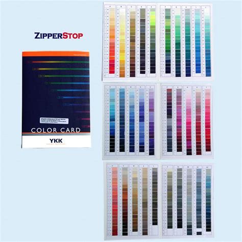 Ykk Color Card Zipperstop1