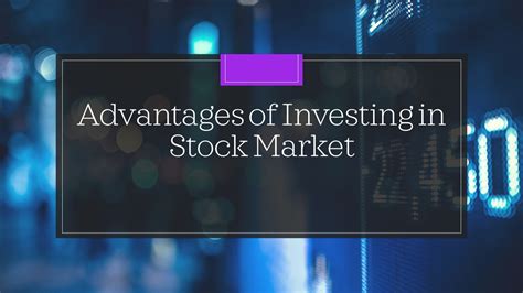 ADVANTAGES OF INVESTING IN THE STOCK MARKET PATHFINDERS TRAININGS