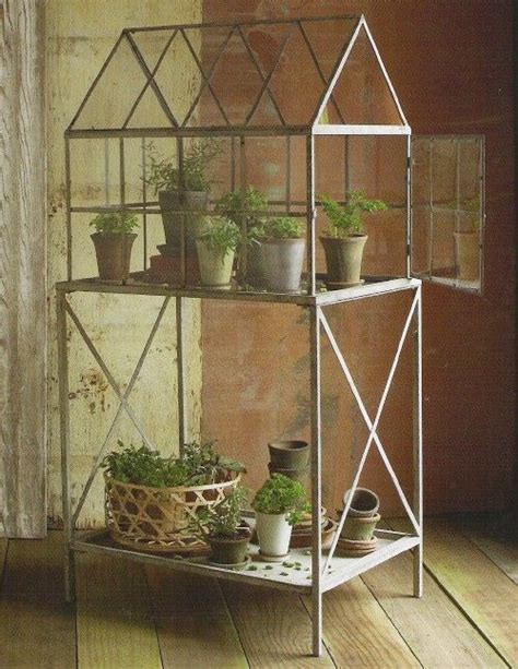 Try this one for your home. Cute little greenhouse for on a patio or deck. | Indoor ...