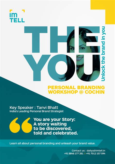 Personal Branding Workshop In Cochin Build A Brand From Tanvi Bhatt