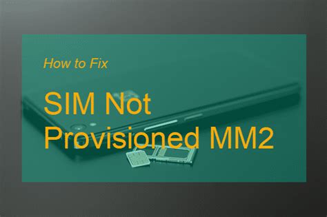 So, carrier provisioning service to the subscriber is actually provisioning service to the sim card. How to Fix SIM Not Provisioned MM2 on Android