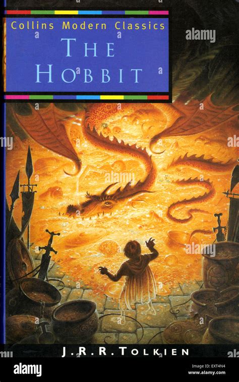 1990s Uk The Hobbit Book Cover Stock Photo Alamy