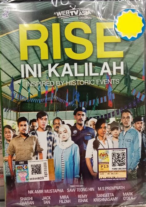 It follows the lives of everyday people, who come together for their common love: Malay Movie Rise Ini Kalilah DVD (end 5/22/2021 12:00 AM)