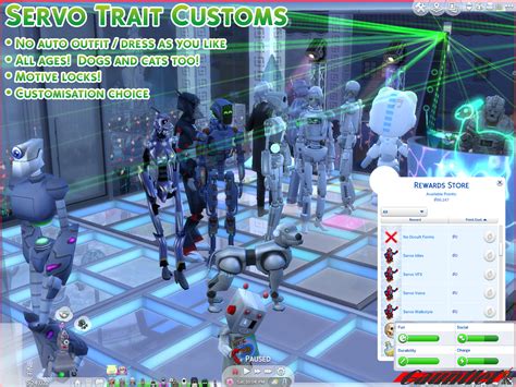 Servo Lifestate Customs The Sims 4 Mods Curseforge