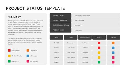 Project Status Update Slides Slidekit