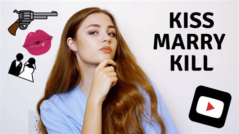 Kiss Marry Kill Challenge 💋💒🔪 Youtube