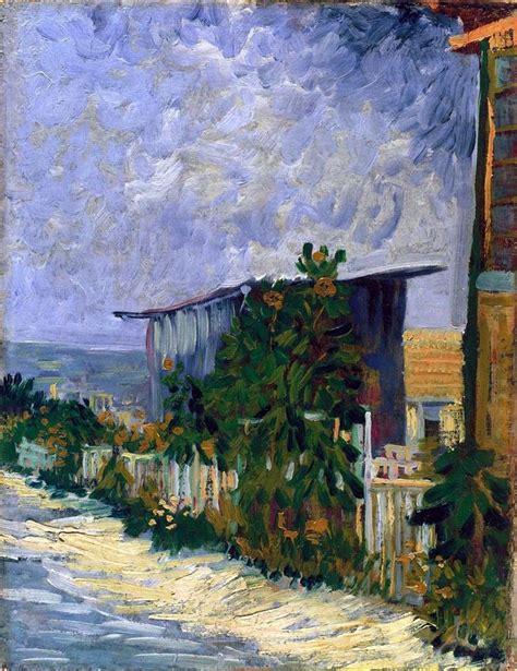 Montmartre Route Aux Tournesols Vincent Van Gogh Fr Van Gogh Vincent
