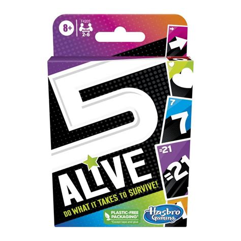 5 Alive Jeu De Cartes Hasbro Games