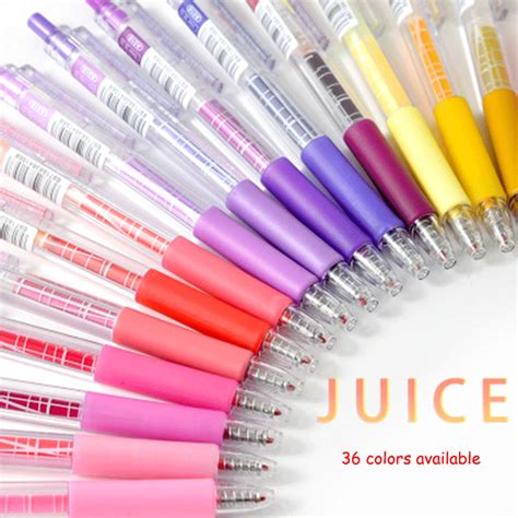 6pcs Pens Set Multi Color Gel Ink Pens Vintage Marker Liner 05mm