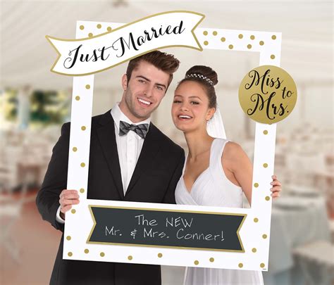 Photo Frame Giant Selfie Customize At Home Wedding Webhats Com