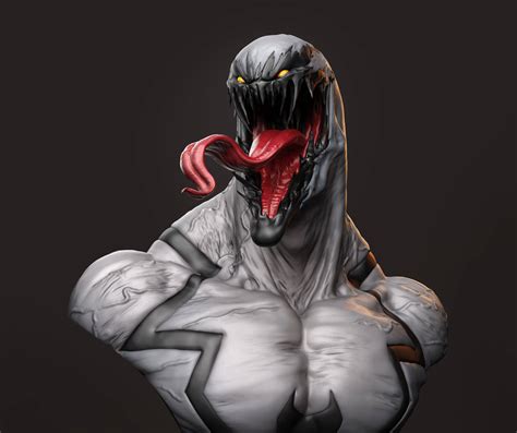 Download Anti Venom 3d Art Wallpaper