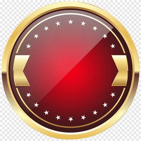 Free Download Red And Brown Logo Badge Red Badge Template Logo