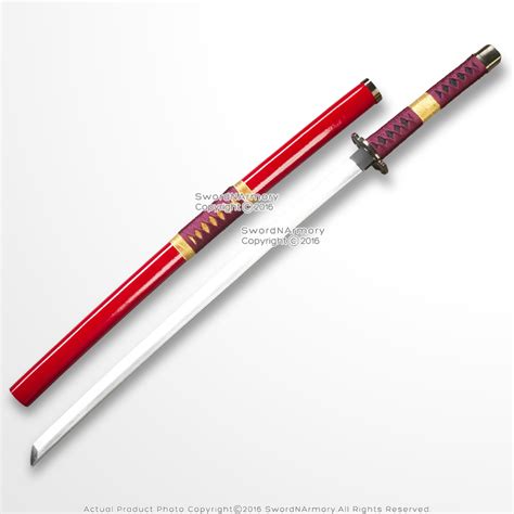 One Piece Sparkfoam Fantasy Anime Samurai Foam Katana Toy Sword Red
