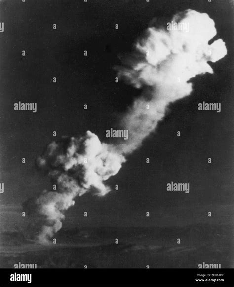 Atomic Test Nevada Black And White Stock Photos And Images Alamy
