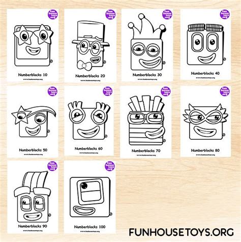 Printable Coloring Pages Fun House Toys