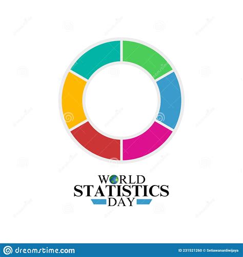 Vector Graphic Of World Statistics Day Stock Vector Illustration Of
