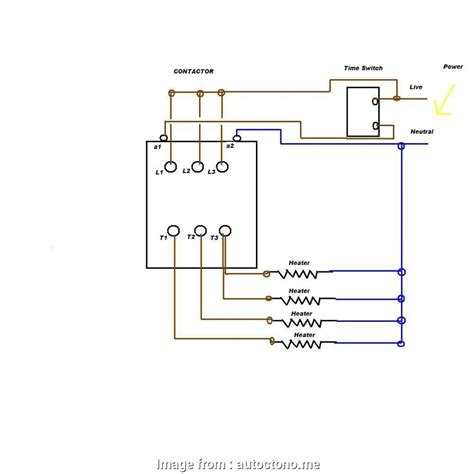 How to wire a double pole light switch. Schneider 2, Switch Wiring Diagram Nice 3 Pole Lighting Contactor Wiring Diagram Dolgular ...