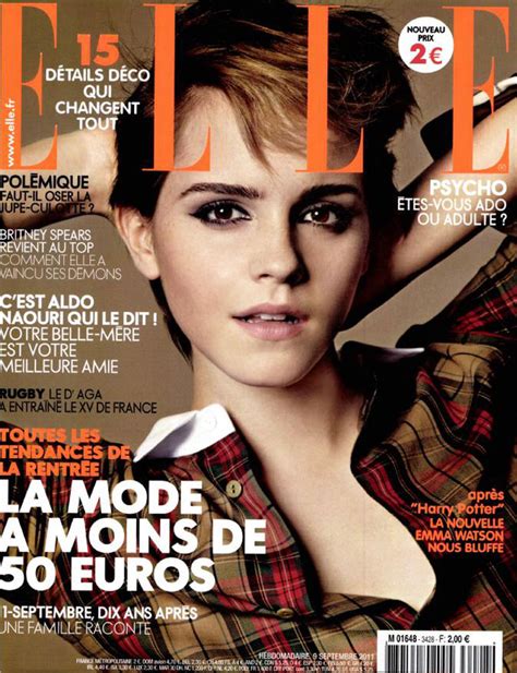 Emma Watson Covers Elle France September 9th 2011 Fashion Gone Rogue