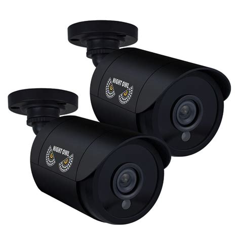 Night Owl Wired Smart Outdoor Security Camera 2 Pack In The Security Cameras Department At