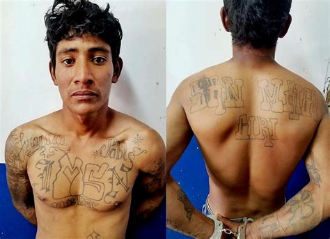 capturan al inocente pandillero de la mara salvatrucha ms13