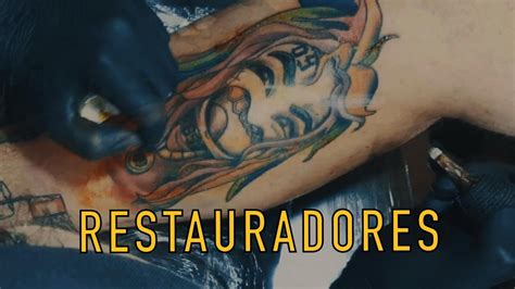 Ix Ine Tattoo Restaurador De Tatuajes Youtube