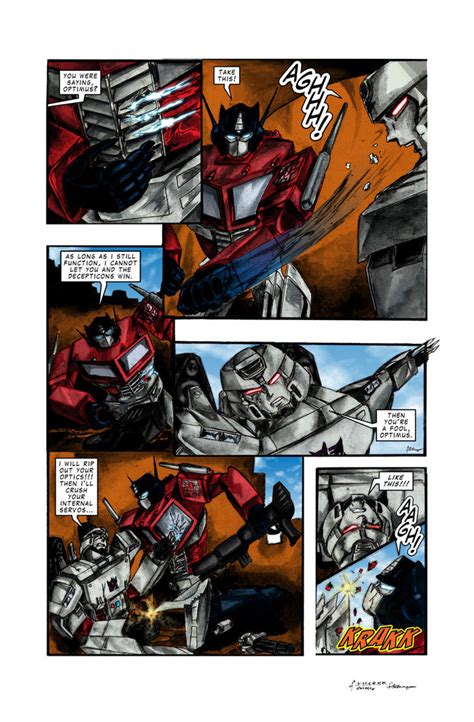 Ultimate Battle Page 4 Colours By Hellbat On Deviantart