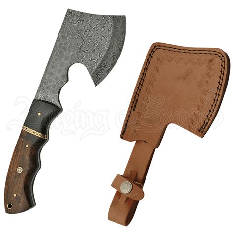 Damascus Camp Hatchet Zs Dm 1140 By Medieval Swords Functional