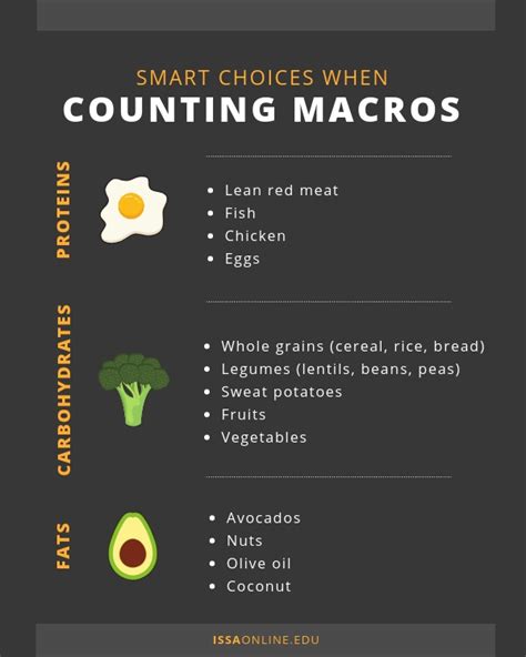 Counting Macros A Reliable Way To Lose Weight Issa